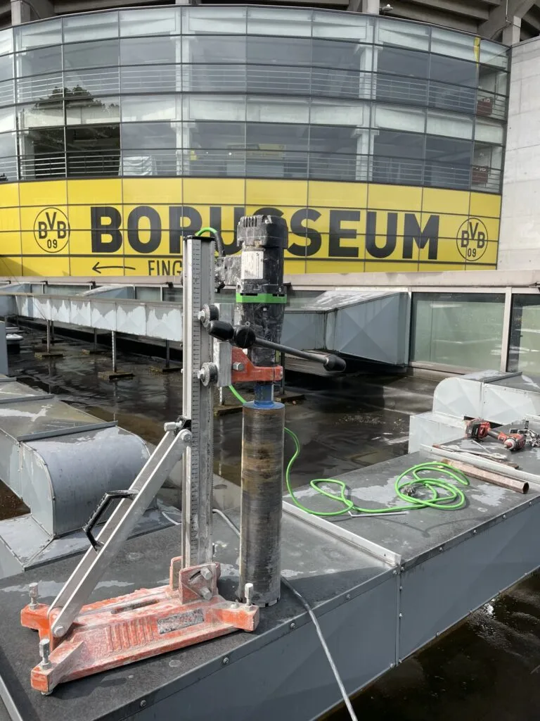 Projektaufnahme 2: Kernbohrarbeiten von Kernbohrtechnik Teichmann